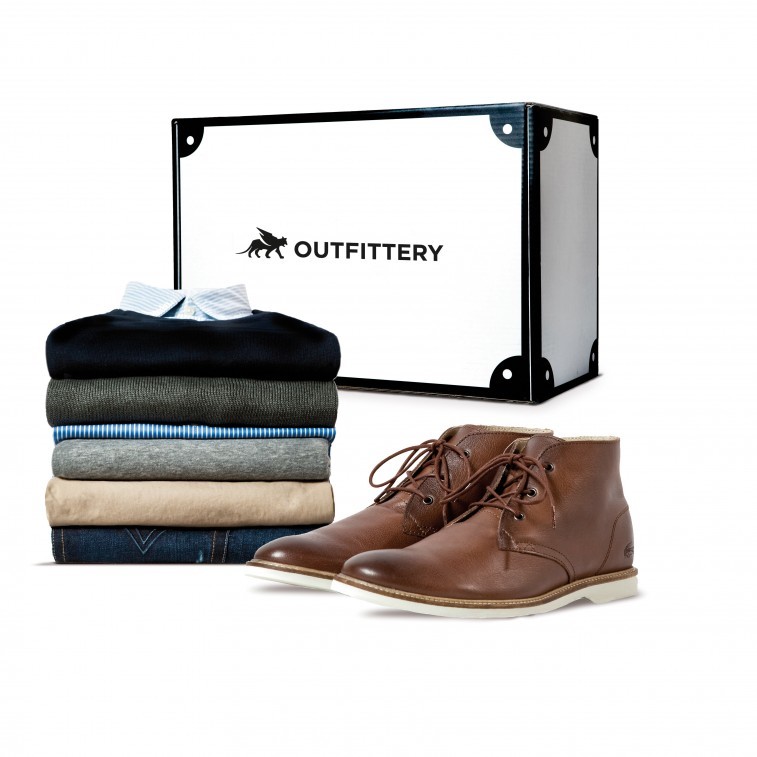 Outfittery box med kläder