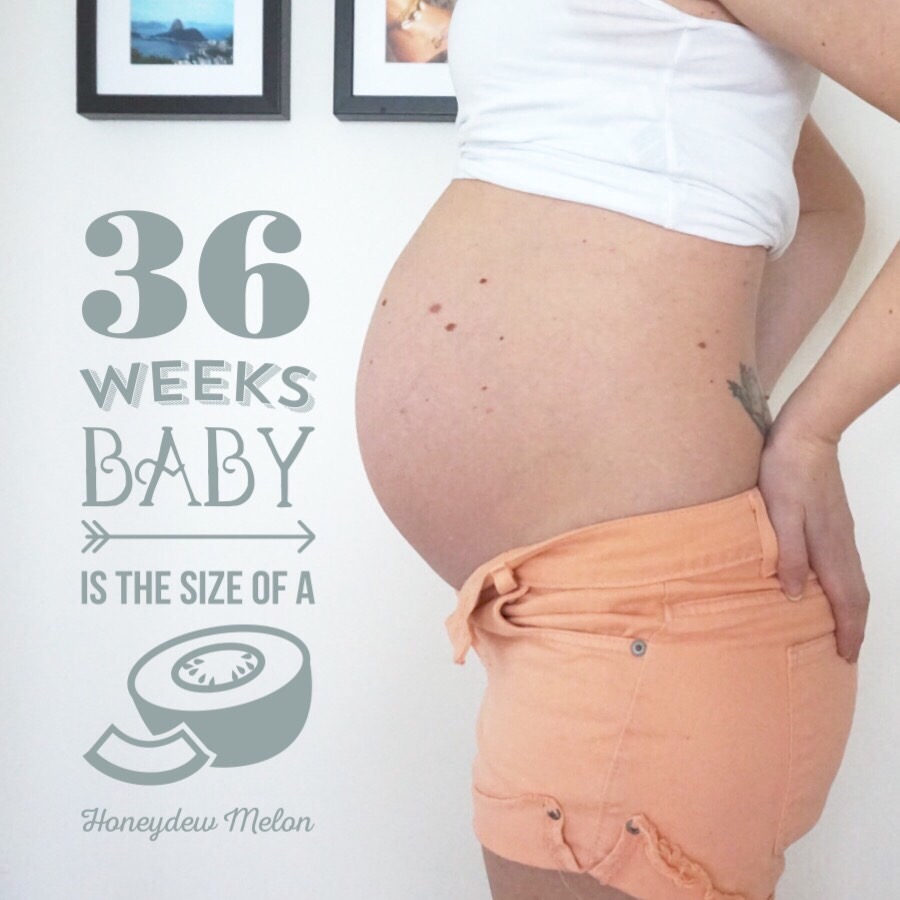 Magen vecka 36 – bebis nr 2 pic