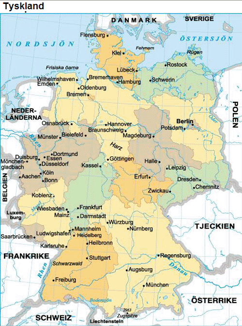 Karta Tyskland Dusseldorf – Karta 2020