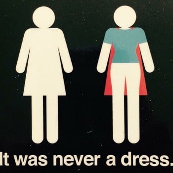 It was never a dress