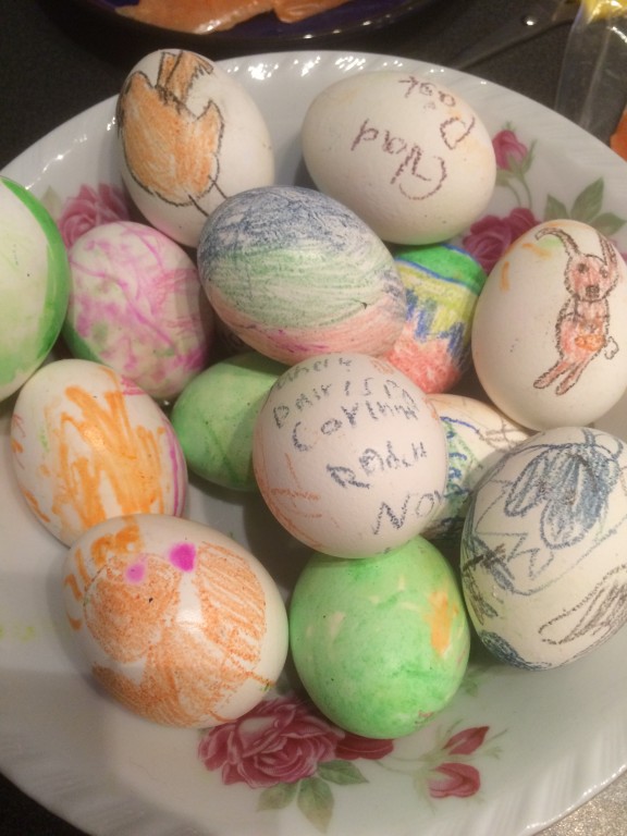 koka ägg måla ägg