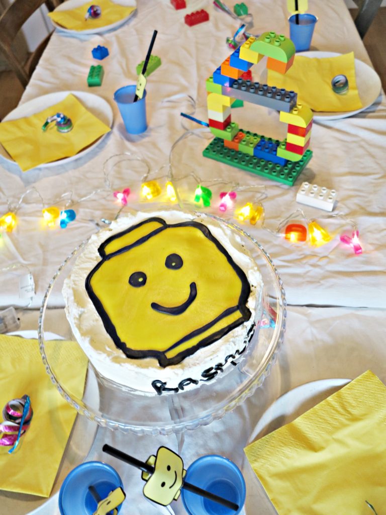 Lego tårta kalas