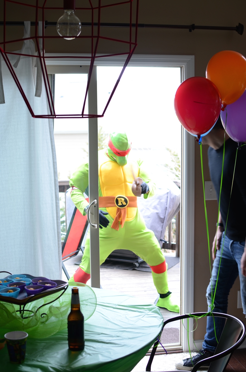 jennybenny mammaliv nashville USA Teenage Mutant Ninja Turtle Party