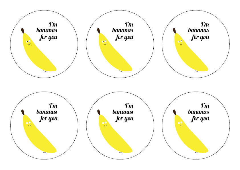 Bananas for you_etiketter