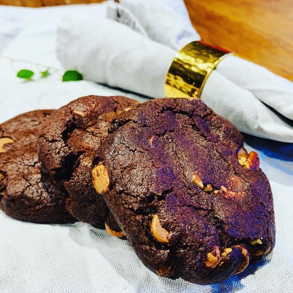 Cookies med pecannötter, chocolate chip cookies, småkakor recept