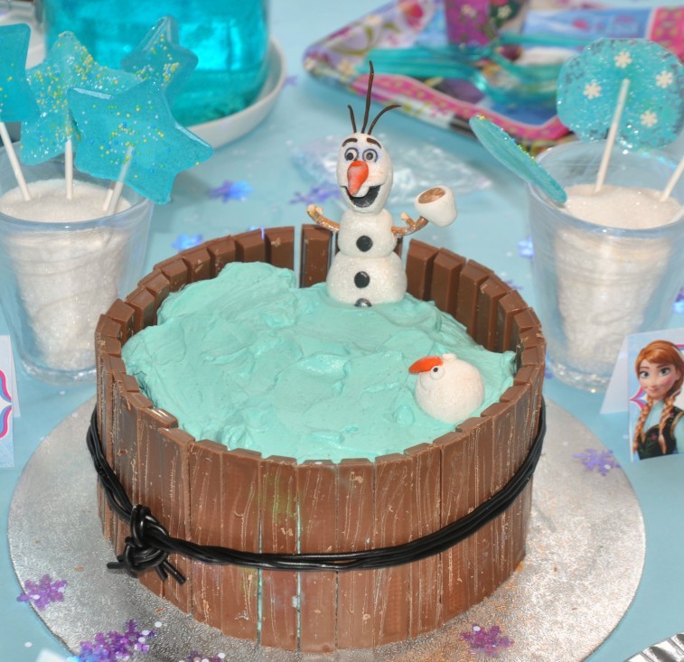 Olaf cake frozen frost olof tårta
