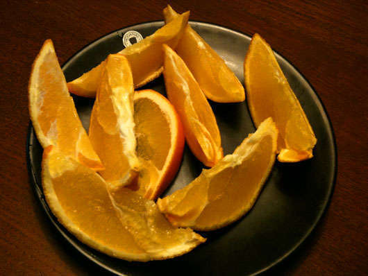 Apelsin, så söt och god.