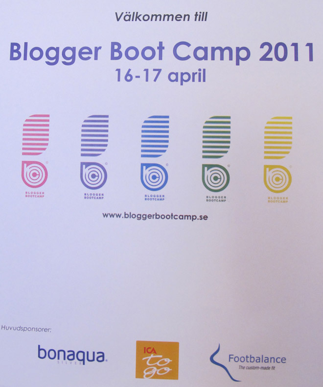 Blogger Boot Camp 2011!